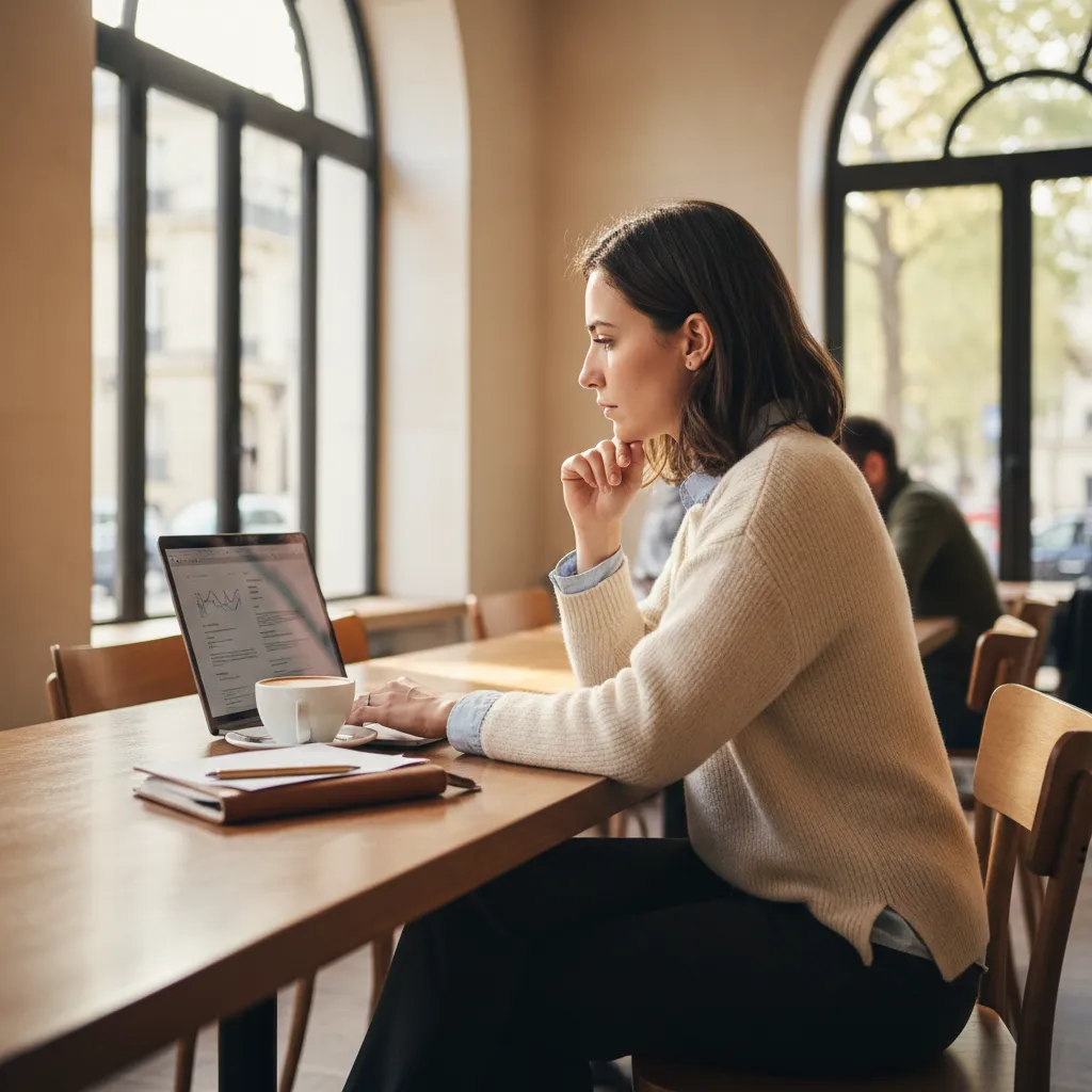 Freelance auto-entrepreneur préparant sa transition vers la facturation électronique